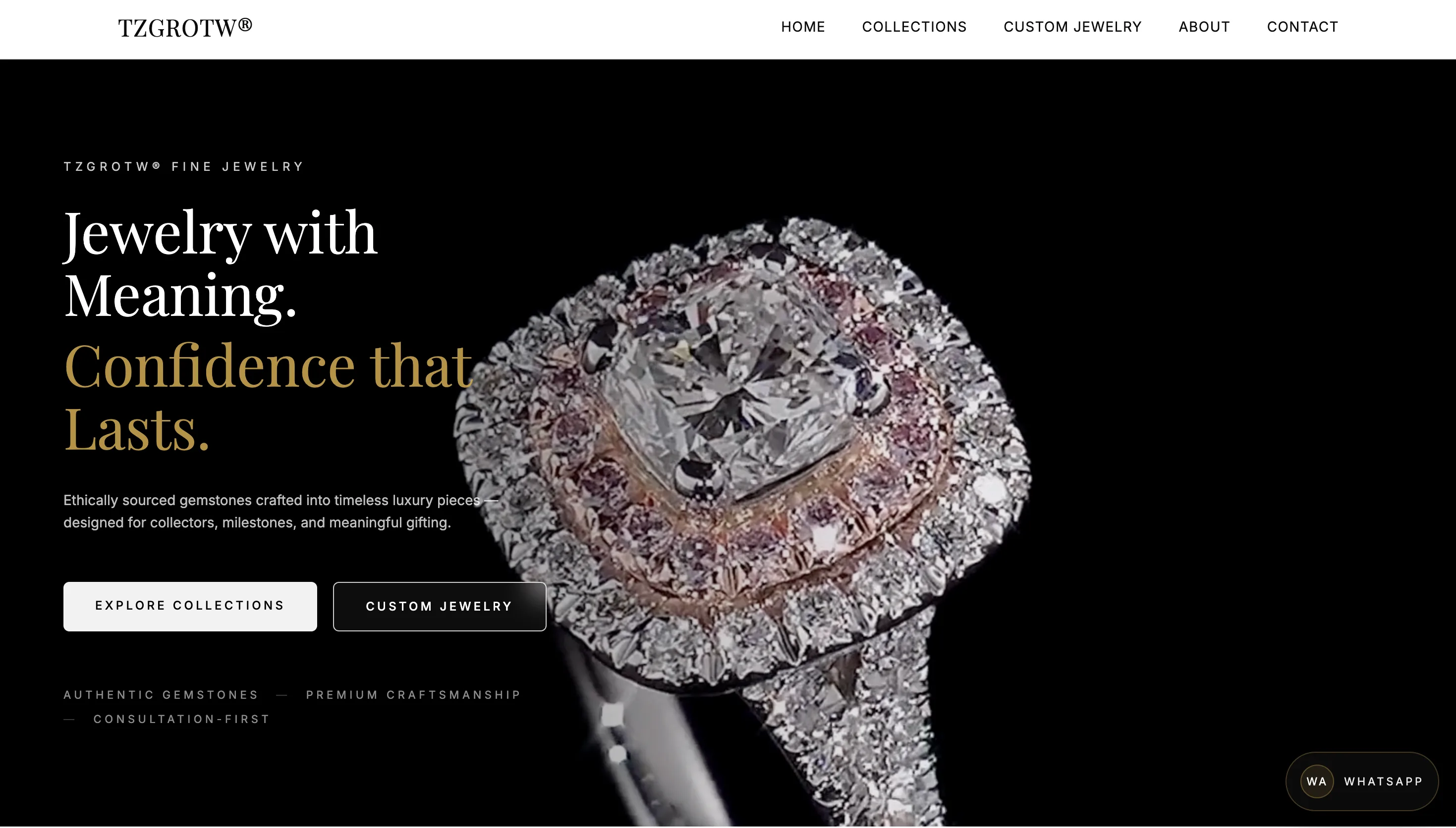 TZGROTW desktop homepage
