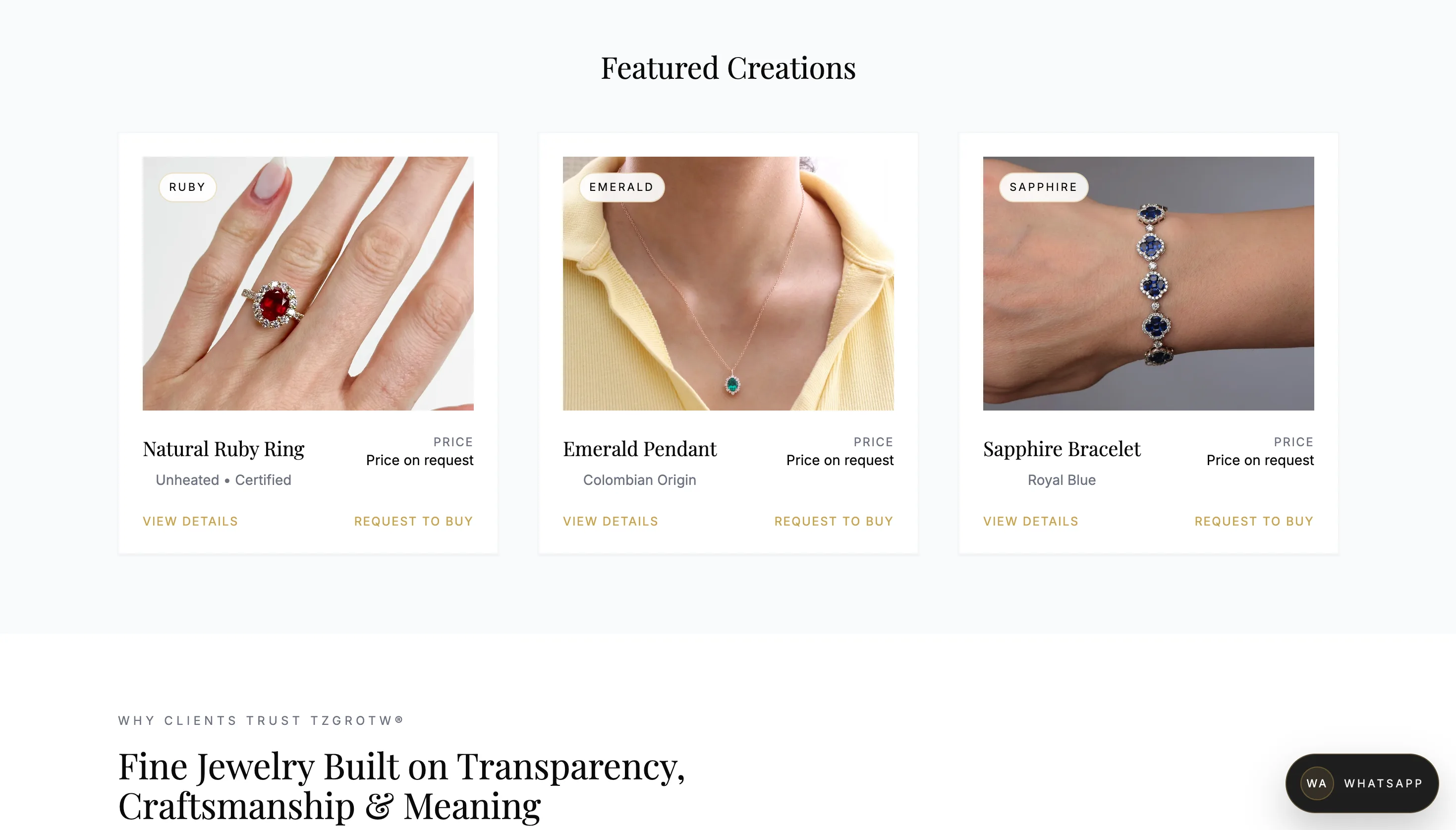 TZGROTW desktop product section